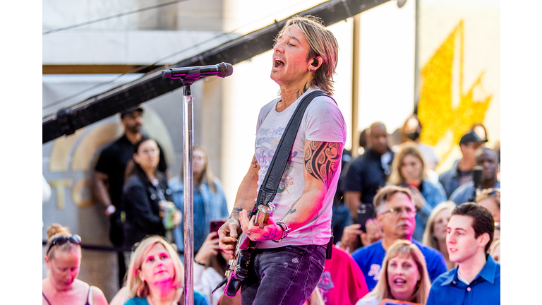 Keith Urban Performs On NBC's "Today"