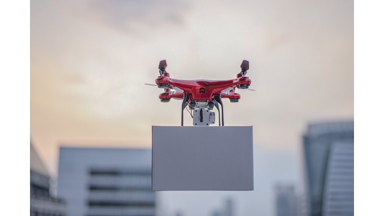 transport by drone The new dimension of the modern era.