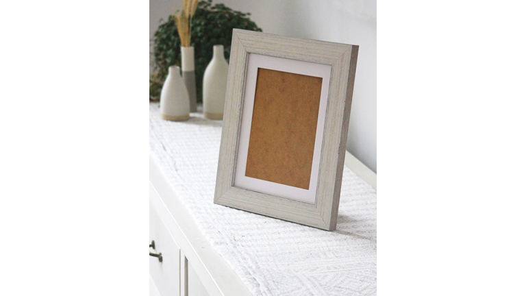 Rustic Wooden Frame with Mount