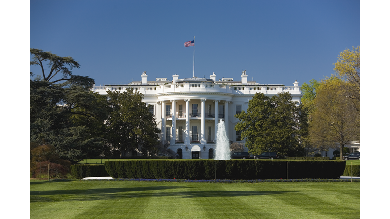 United States White House and South Lawn