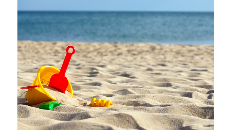Toys sea sand