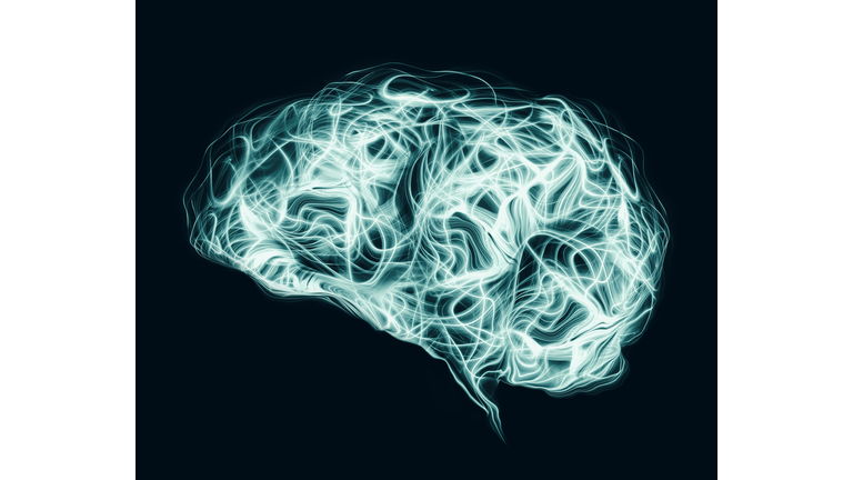 Light waves in shape of human brain