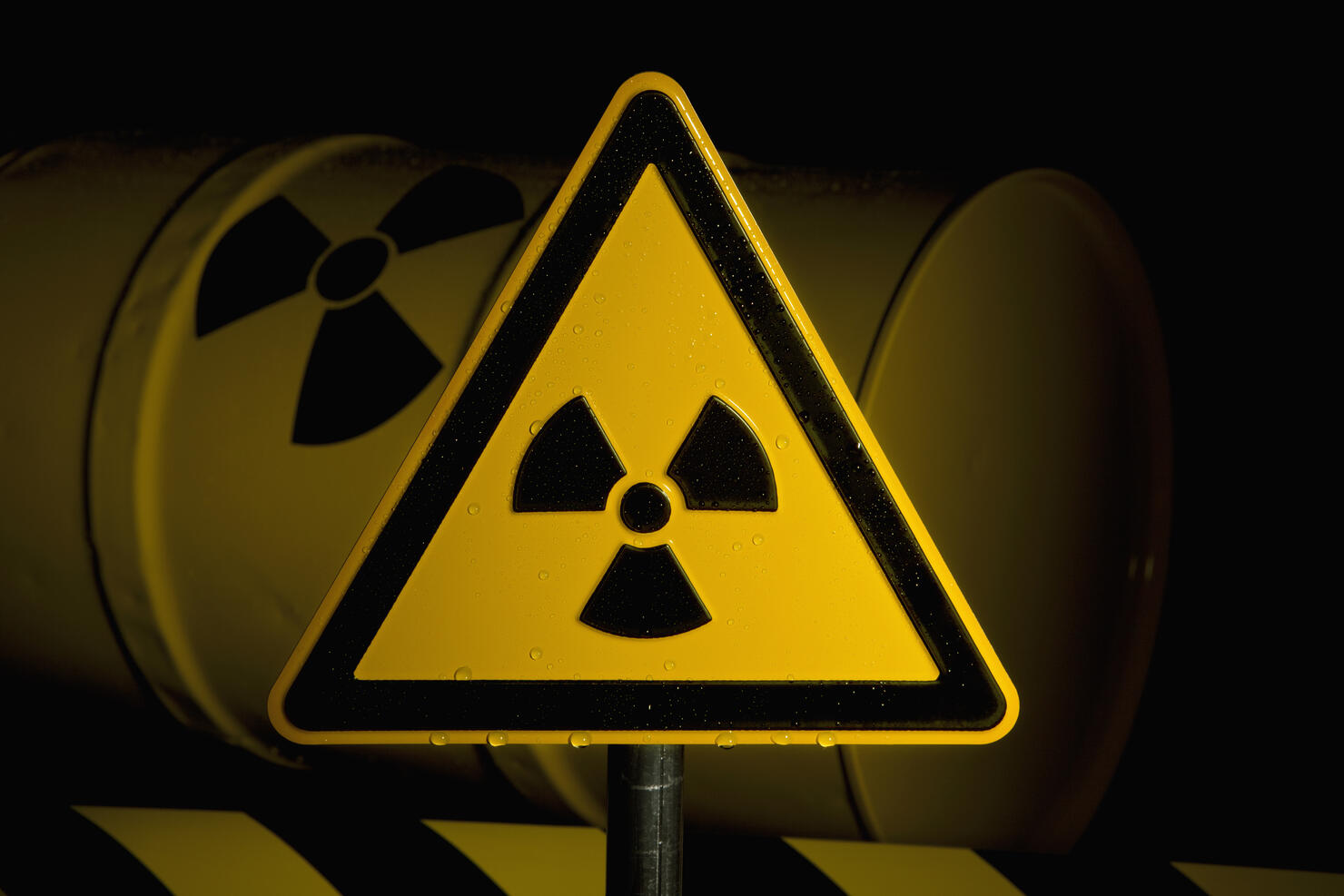 A Radioactive Warning Sign