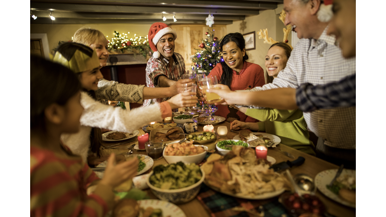 Christmas Dinner Toast