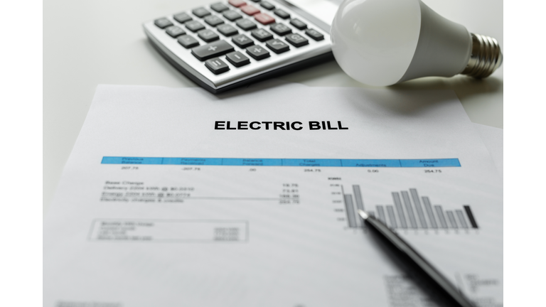 Electric bill charges paper