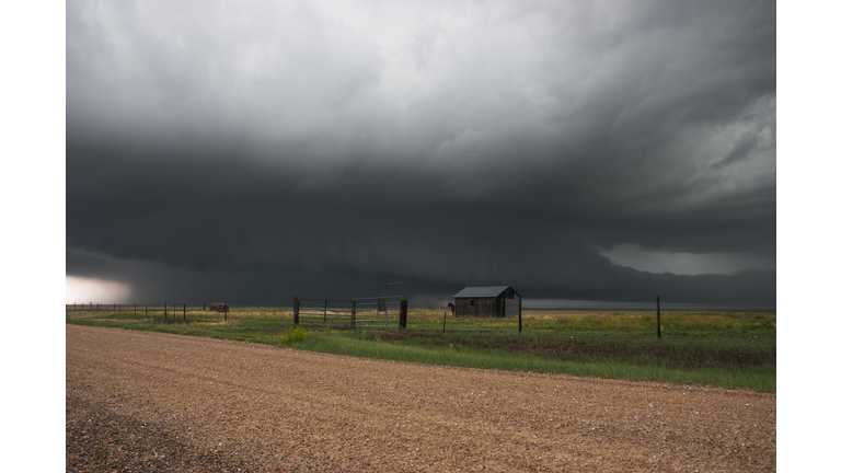 Colorado Supercell with Beaver Tail