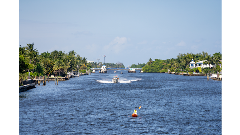 Intracoastal Waterway Delray Beach FL USA