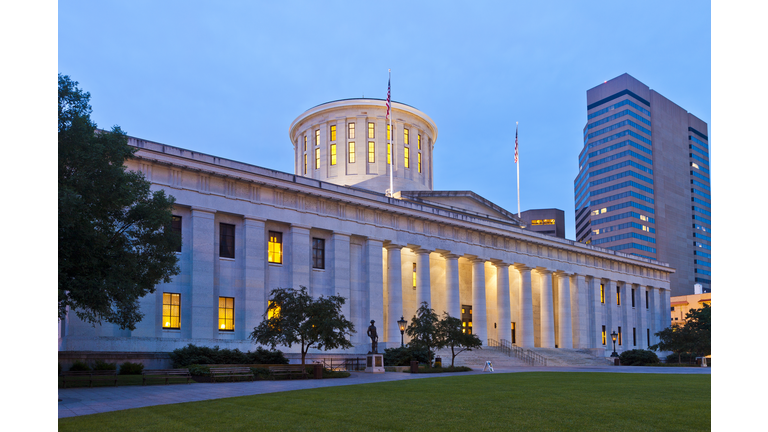 Ohio Statehouse In Columbus