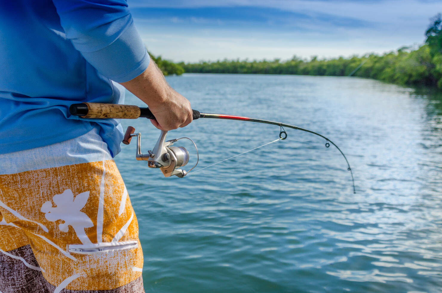 Fishing in the Everglades