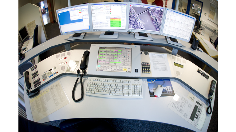 Fire brigade control center - Feuerwehrleitstelle