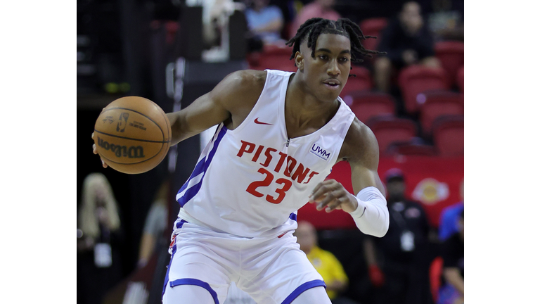 2022 NBA Summer League - Portland Trail Blazers v Detroit Pistons