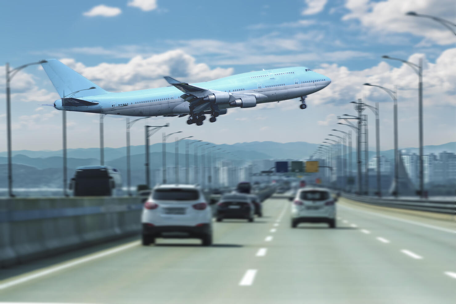 airplane flying