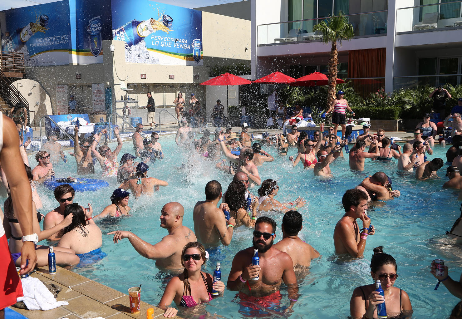 Bud Light And Budweiser Vegas World Cup Viewing Party - Day 2