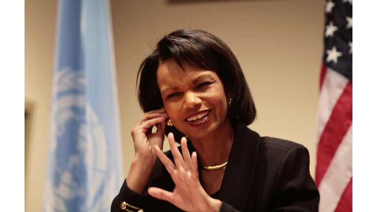 Sec. Of State Rice Meets With Middle East Quartet Group At United Nations