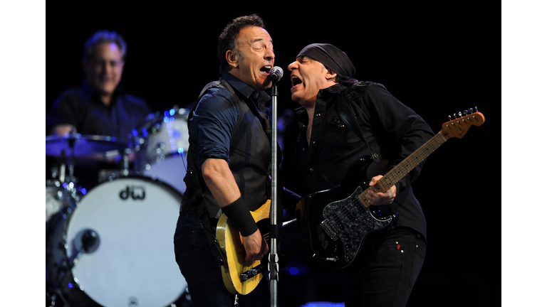 US singer Bruce Springsteen and The E St