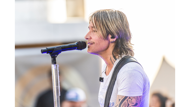 Keith Urban Performs On NBC's "Today"