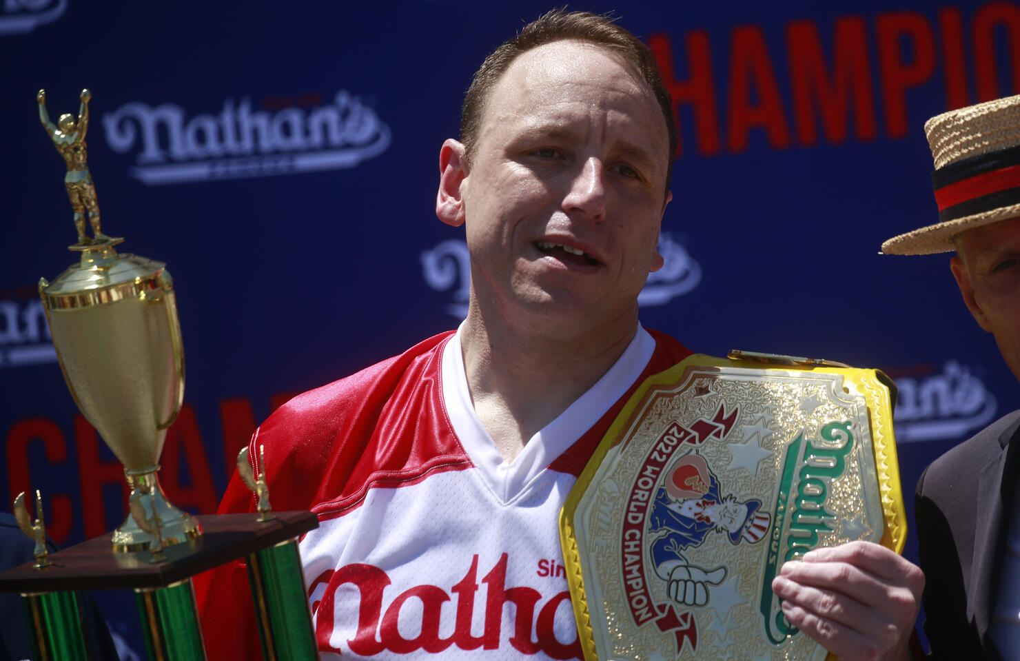 Annual 4th Of July Hot Dog Eating Competition Held On Coney Island