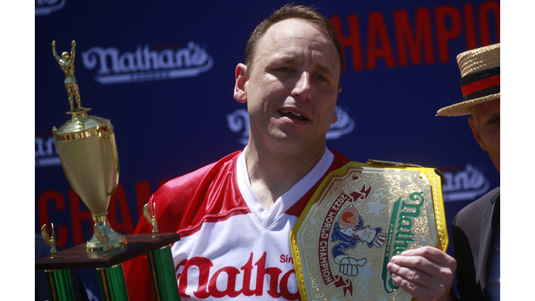 Annual 4th Of July Hot Dog Eating Competition Held On Coney Island