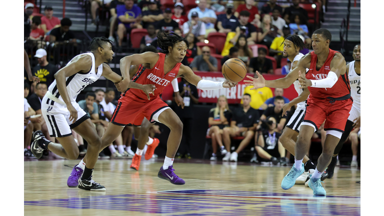 2022 NBA Summer League - Houston Rockets v San Antonio Spurs