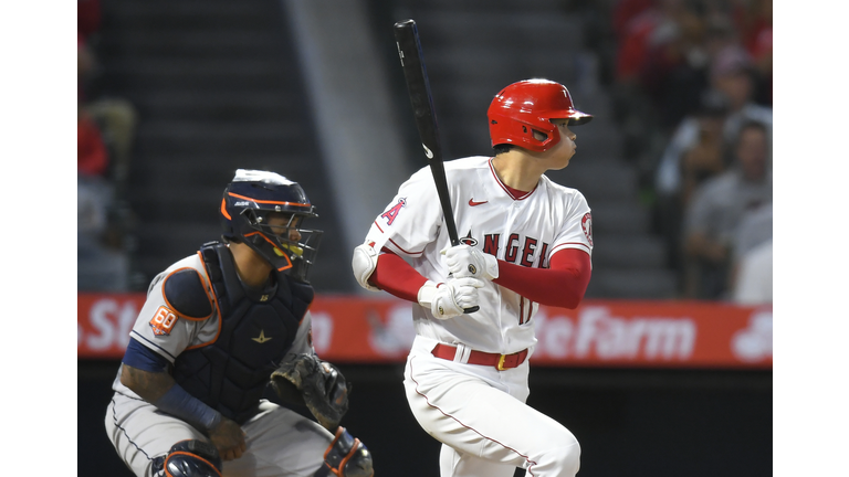 Houston Astros v Los Angeles Angels