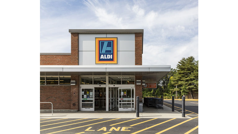 shop of the grocery store Aldi in Brattleboro