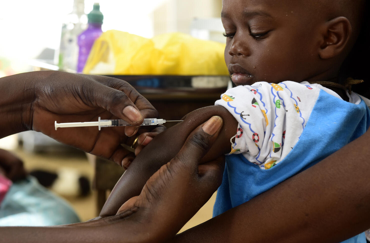 SENEGAL-HEALTH-CHILDREN-VACCINES