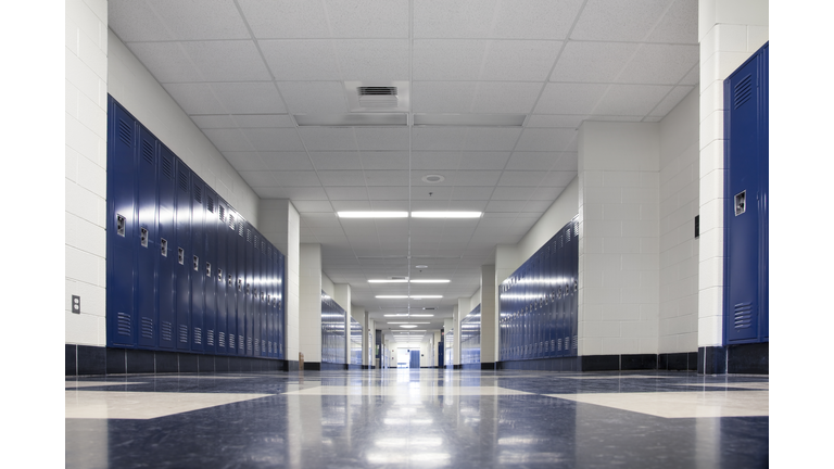 School Hallway