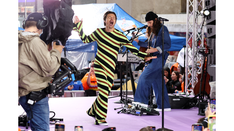 Harry Styles Performs On NBC's "Today"