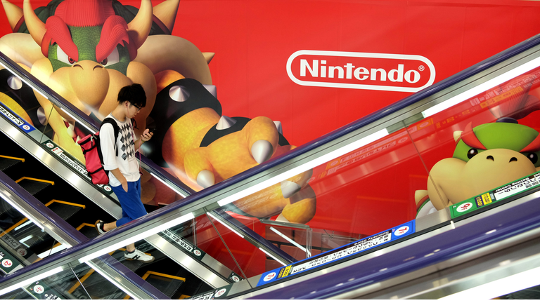 JAPAN-EARNINGS-GAME-COMPANY-NINTENDO