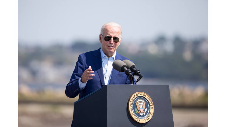 President Biden Addresses Tackling The Climate Crisis