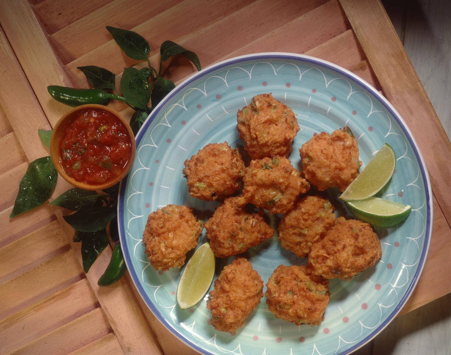 Conch fritters