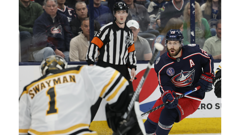 Boston Bruins v Columbus Blue Jackets