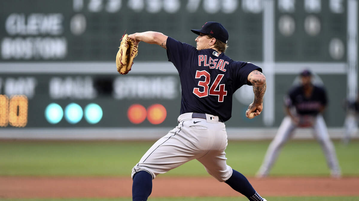 Zach Plesac throws ball out of Fenway Park; Red Sox beat Guardians