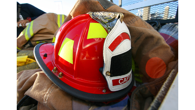 Firefighter's helmet, protective gear and equipment