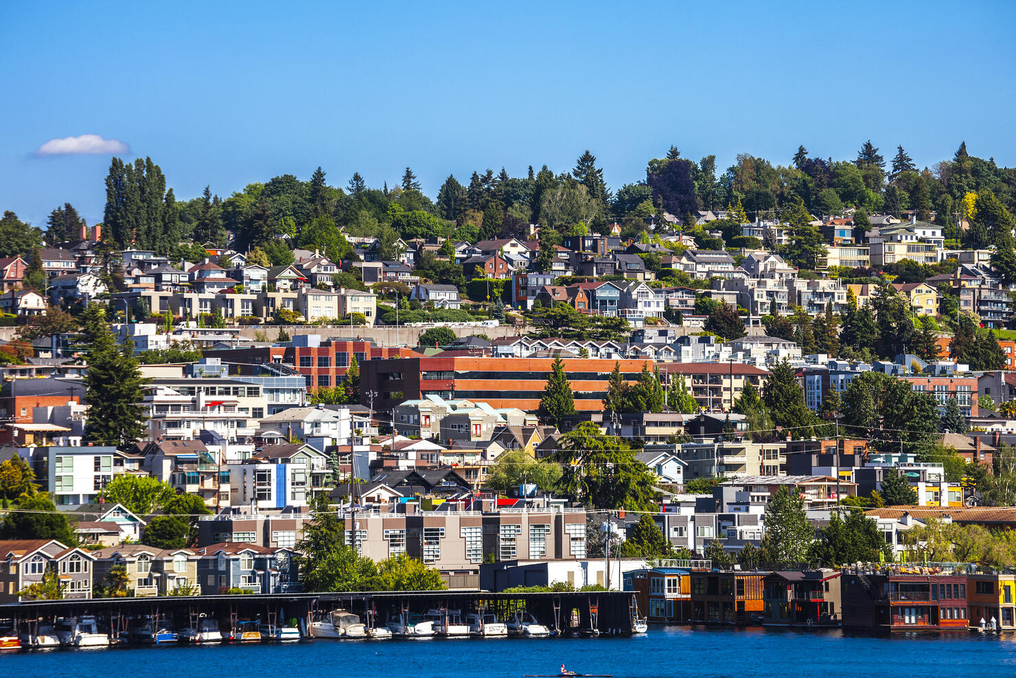 City view - Eastlake, Seattle, Washington