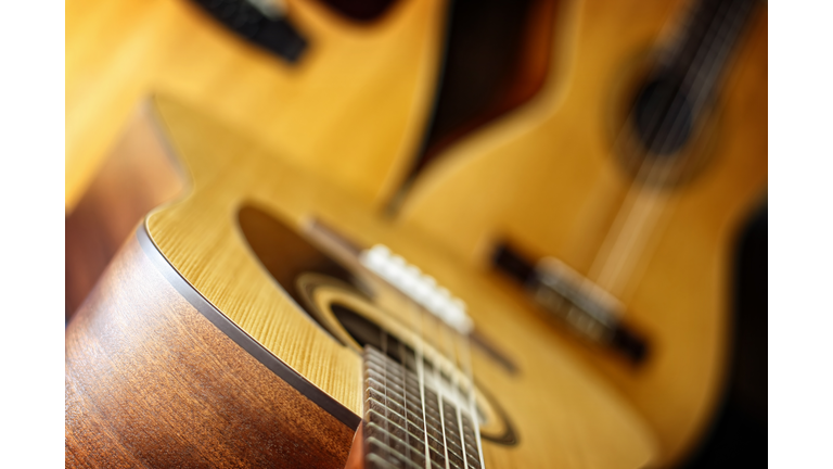 Three Acoustic Guitars