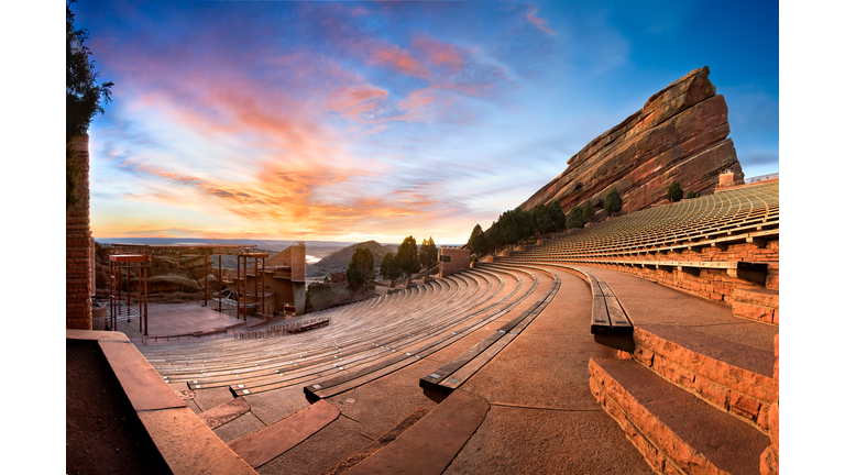 Red Rocks at sunrise