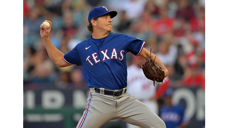 Texas Rangers v Los Angeles Angels