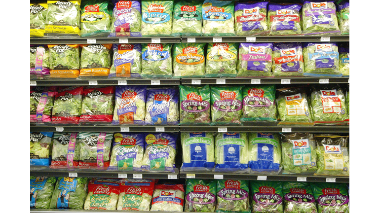 Packaged Salad Is The Second Fastest Selling Item On Grocery Shelves