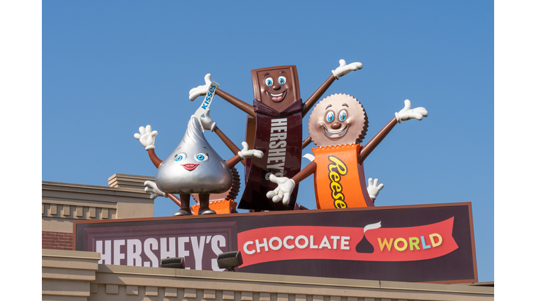 Hershey Candy Characters at Hershey Chocolate World