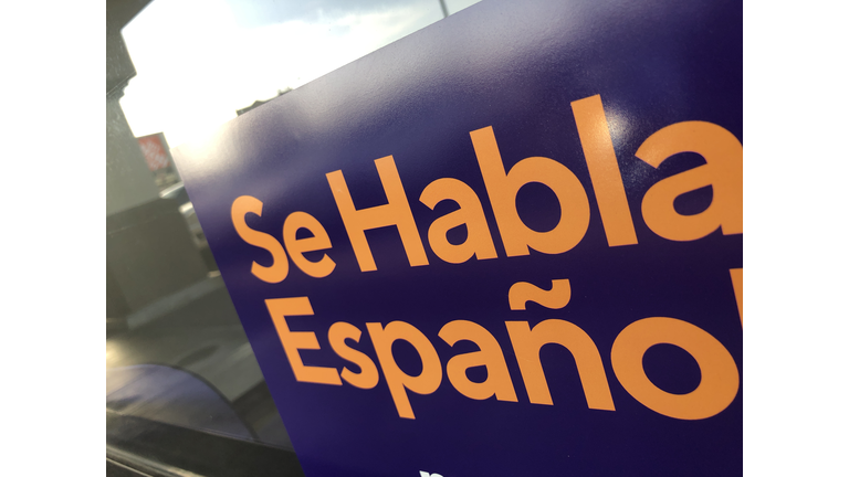 We speak Spanish sign