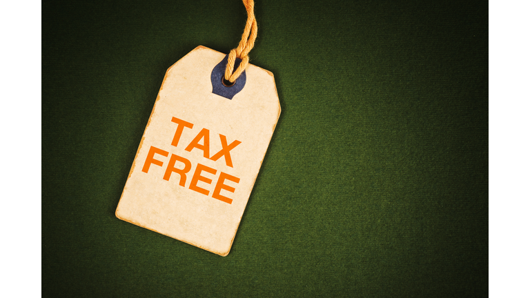 Tax free tag