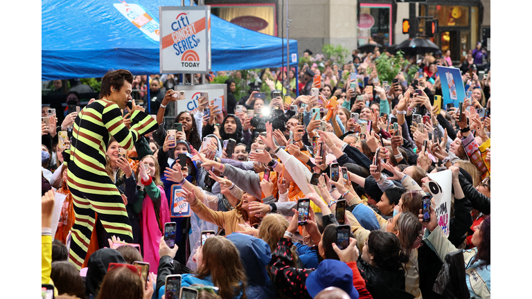 Harry Styles Performs On NBC's "Today"