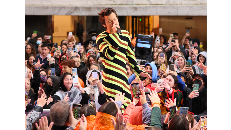 Harry Styles Performs On NBC's "Today"