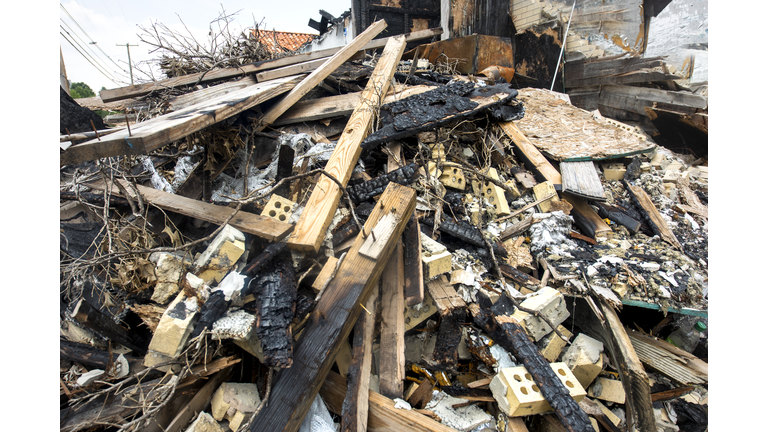 Fire Destruction Burned Building Insurance