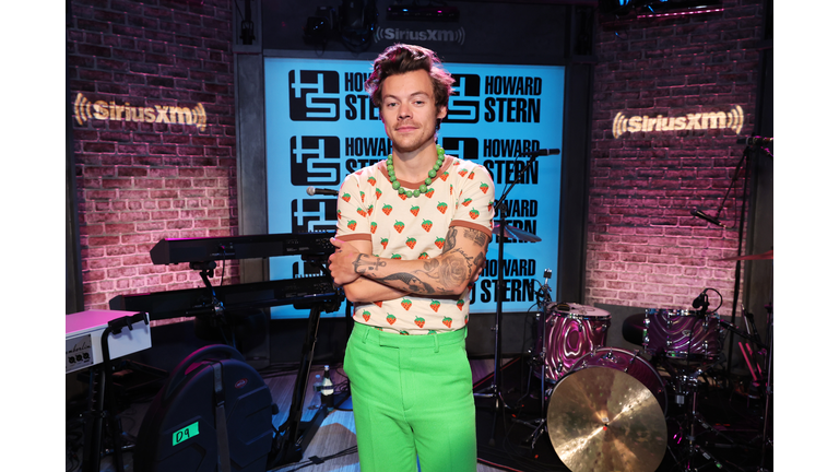 Harry Styles Visits SiriusXM's 'The Howard Stern Show'