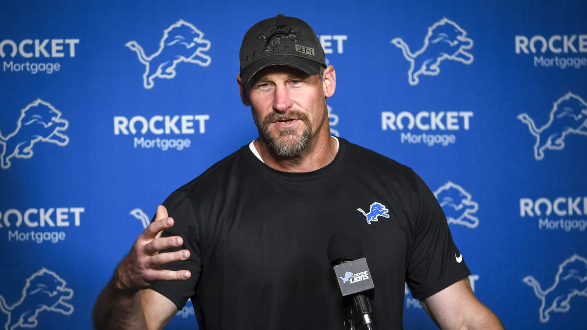 Detroit Lions' Dan Campbell explains why he adopted 'grit' as motto