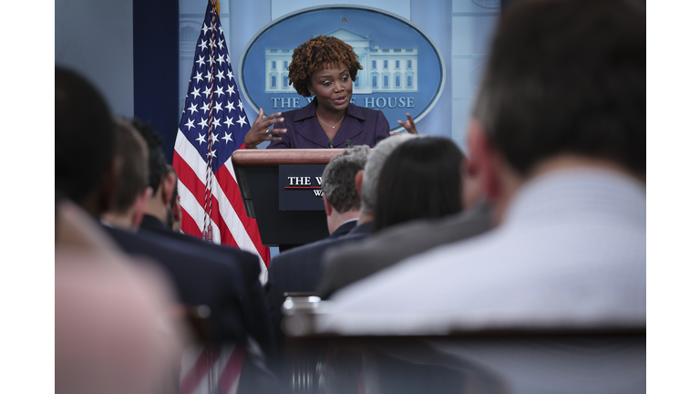 White House Press Secretary Karine Jean-Pierre Holds Daily Briefing