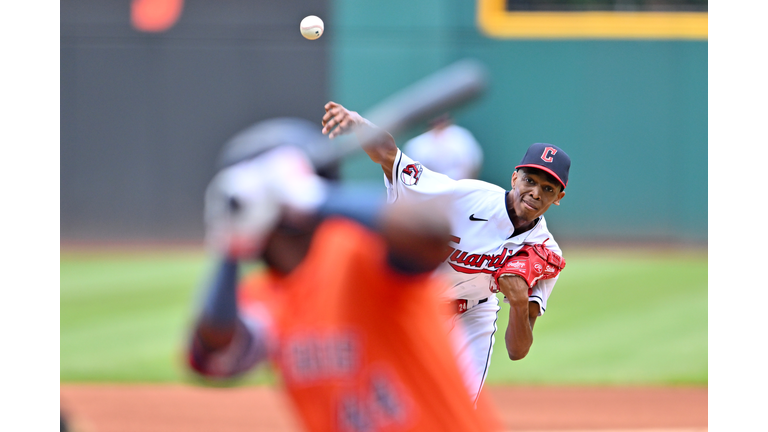 Houston Astros v Cleveland Guardians