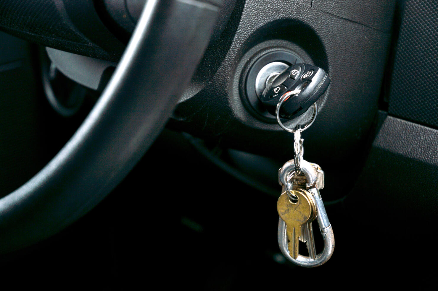 Car keys in the ignition